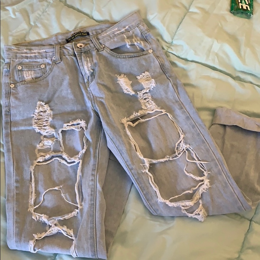 Ripped jeans